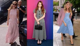La stampa vichy è la tendenza d’estate 2025, come si indossa da Emma Watson a Sarah Jessica Parker