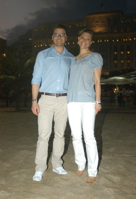 La Principessa Vittoria di Svezia in vacanza con Daniel Westling nel 2009