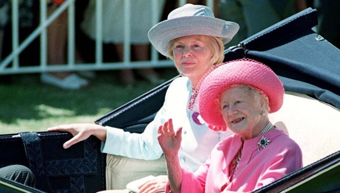 La Duchessa del Kent e la Regina Madre