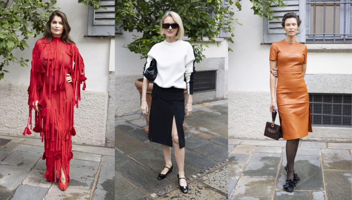MFW 2025, da Naomi Watts a Bianca Balti, parata di star per la sfilata di Ferragamo