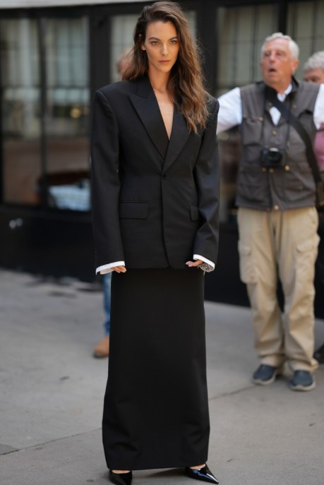 Da Vittoria Ceretti a Diane Kruger, il blazer XXL che piace alle star