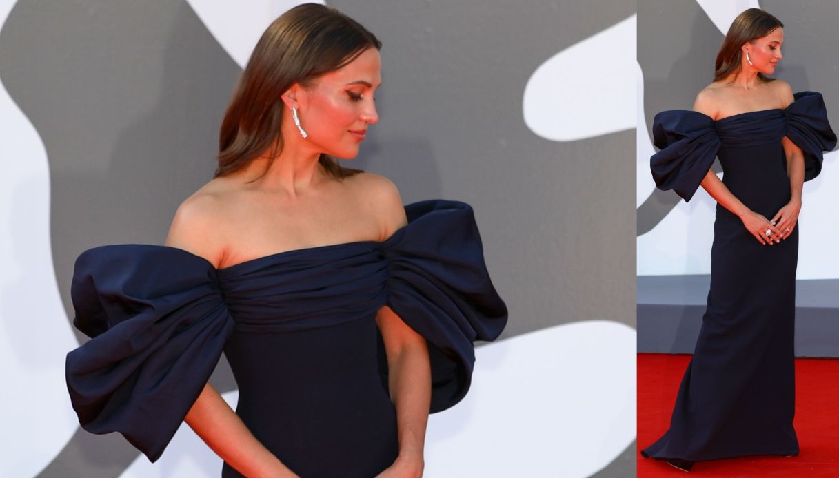 Alicia Vikander, il look da sogno al Festival di Venezia