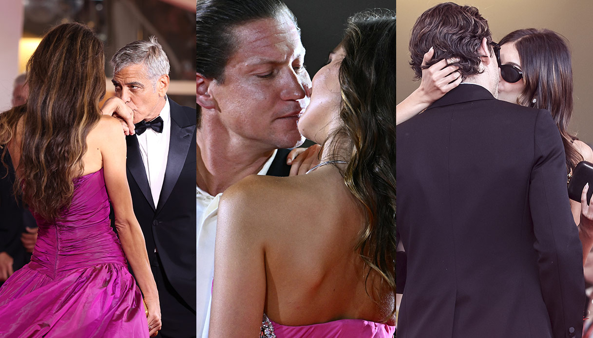 Venezia 2025, i baci più belli del Festival (e qualche stravaganza)