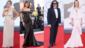 Festival del Cinema di Venezia, i look della ottava serata: Valeria Bruni Tedeschi inedita, Alessandro Borghese inconfondibile