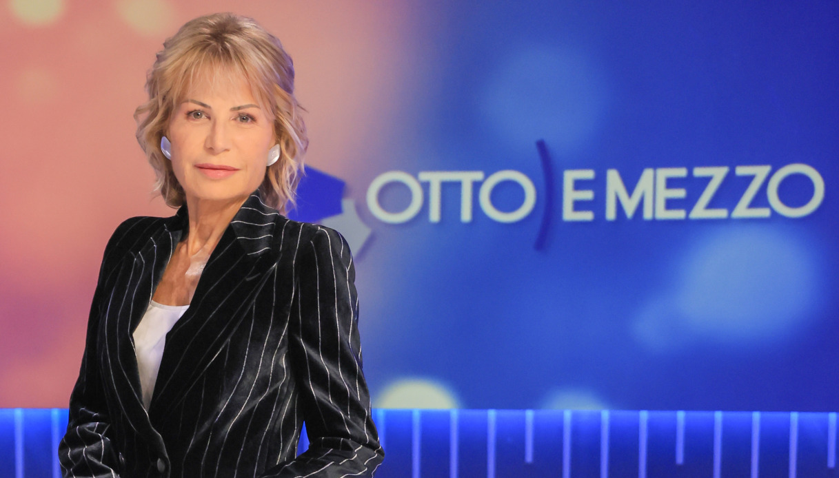 Lilli Gruber a Otto e mezzo