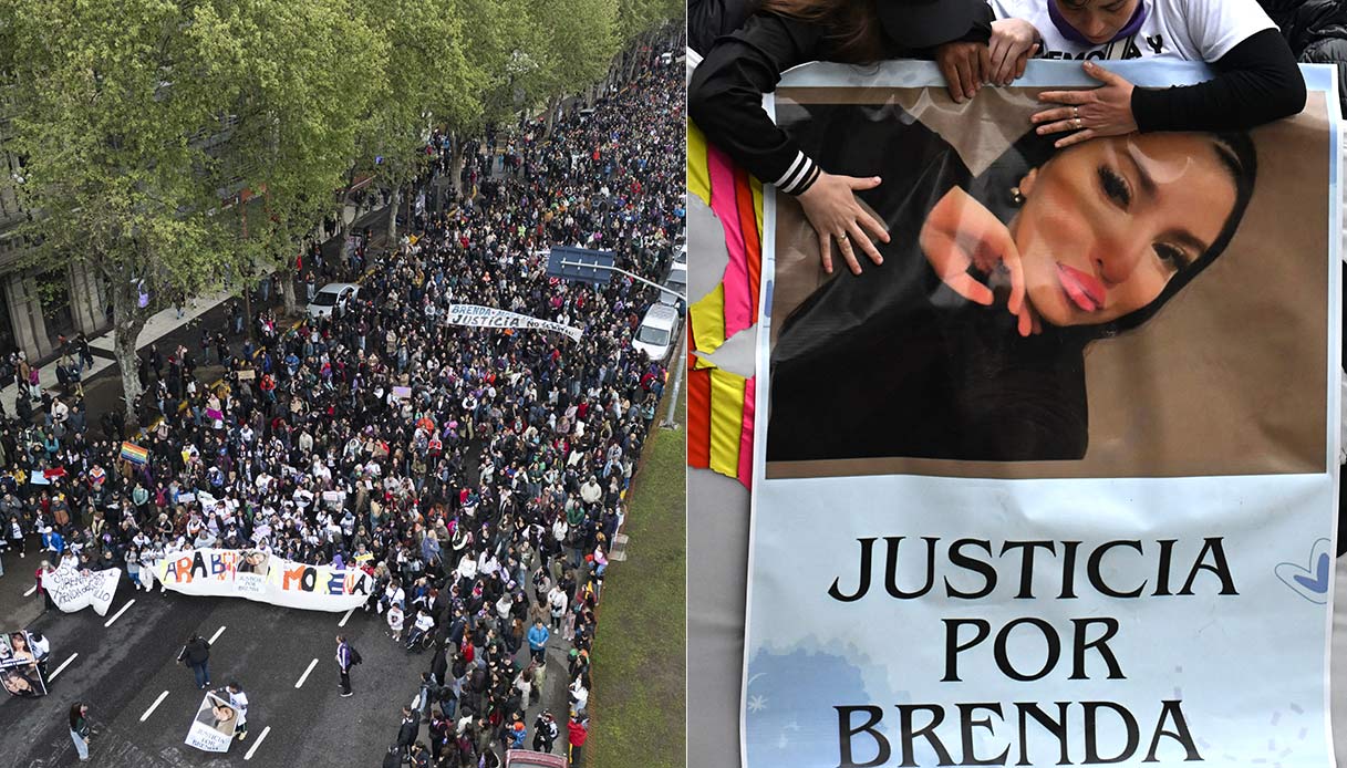 Manifestazioni in Argentina dopo il brutale triplice omicidio