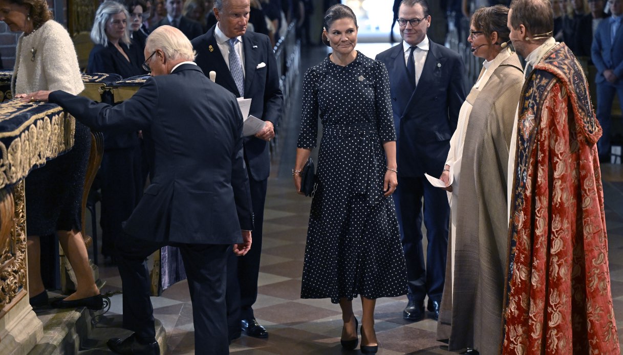 Vittoria di Svezia, colpo di scena a Storkyrkan
