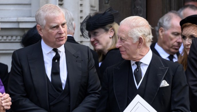 Re Carlo e suo fratello Andrea