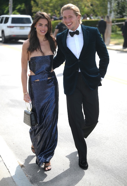 Bob Brooks e il Principe Costantino Alessio di Grecia e Danimarca al matrimonio di Olivia Culpo