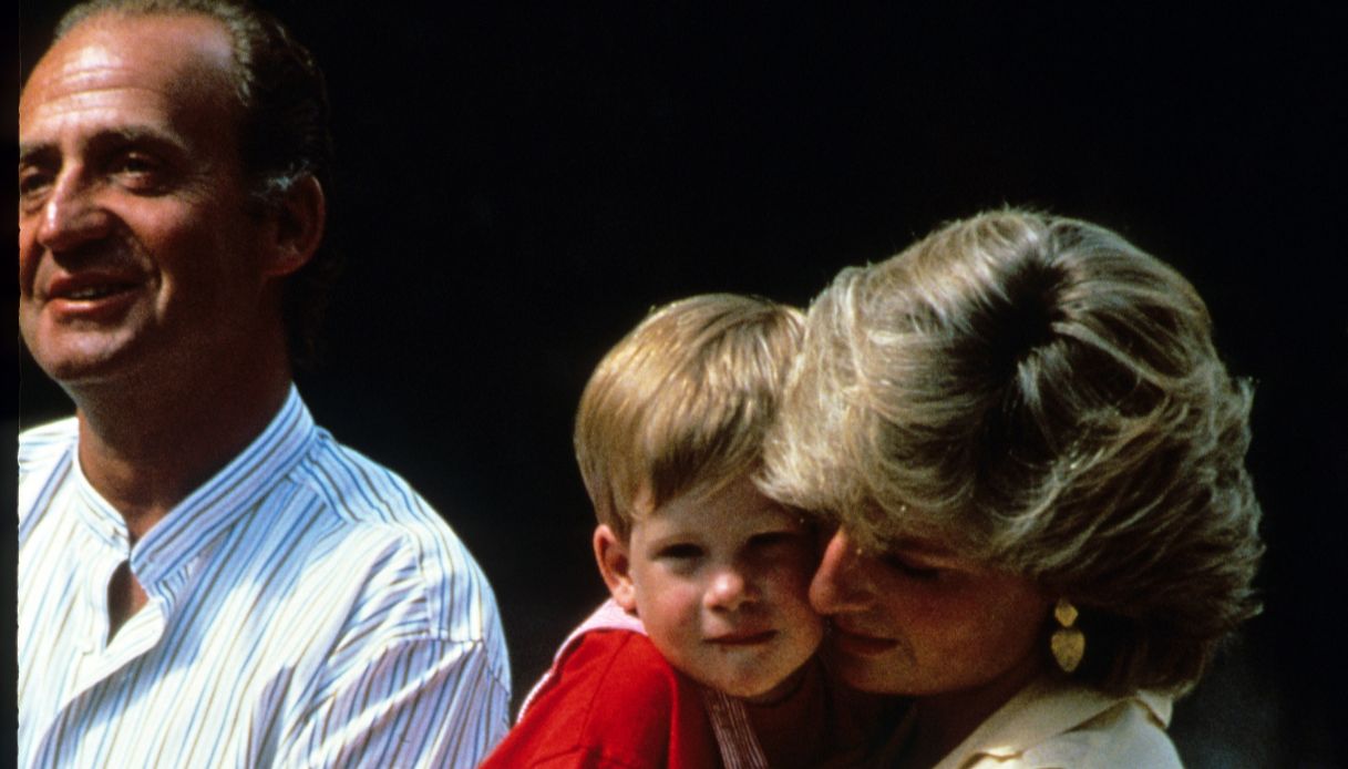 Diana con Harry a Maiorca