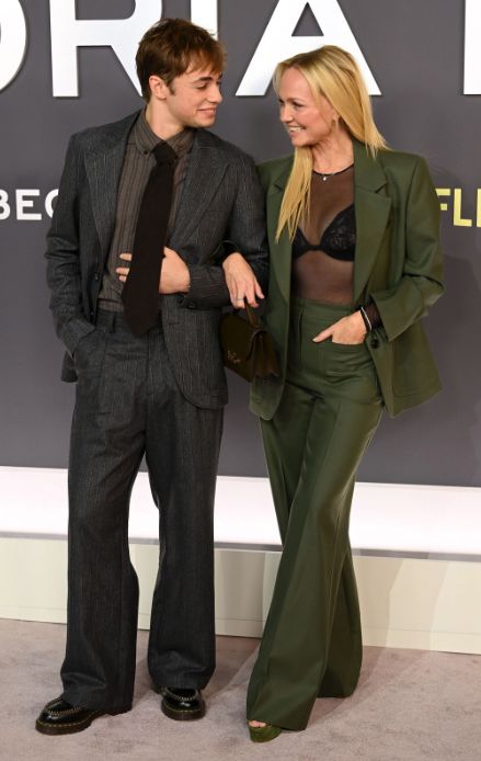 Emma Bunton con il figlio