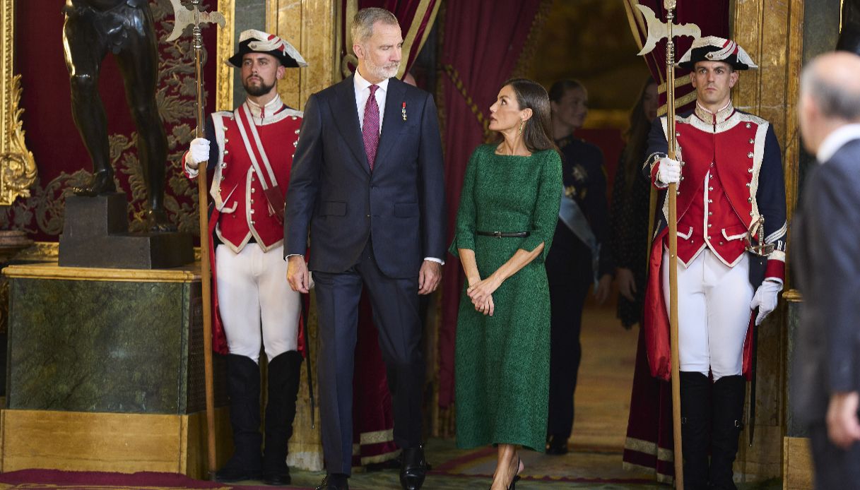 Letizia e Felipe di Spagna
