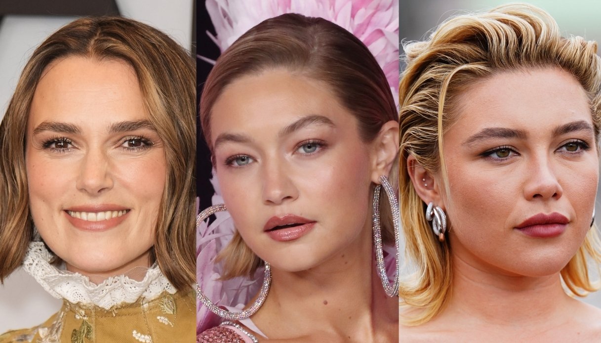 Tremate, il flippy bob è tornato: da Keira Knightley a Gigi Hadid, le star con il caschetto anni Novanta