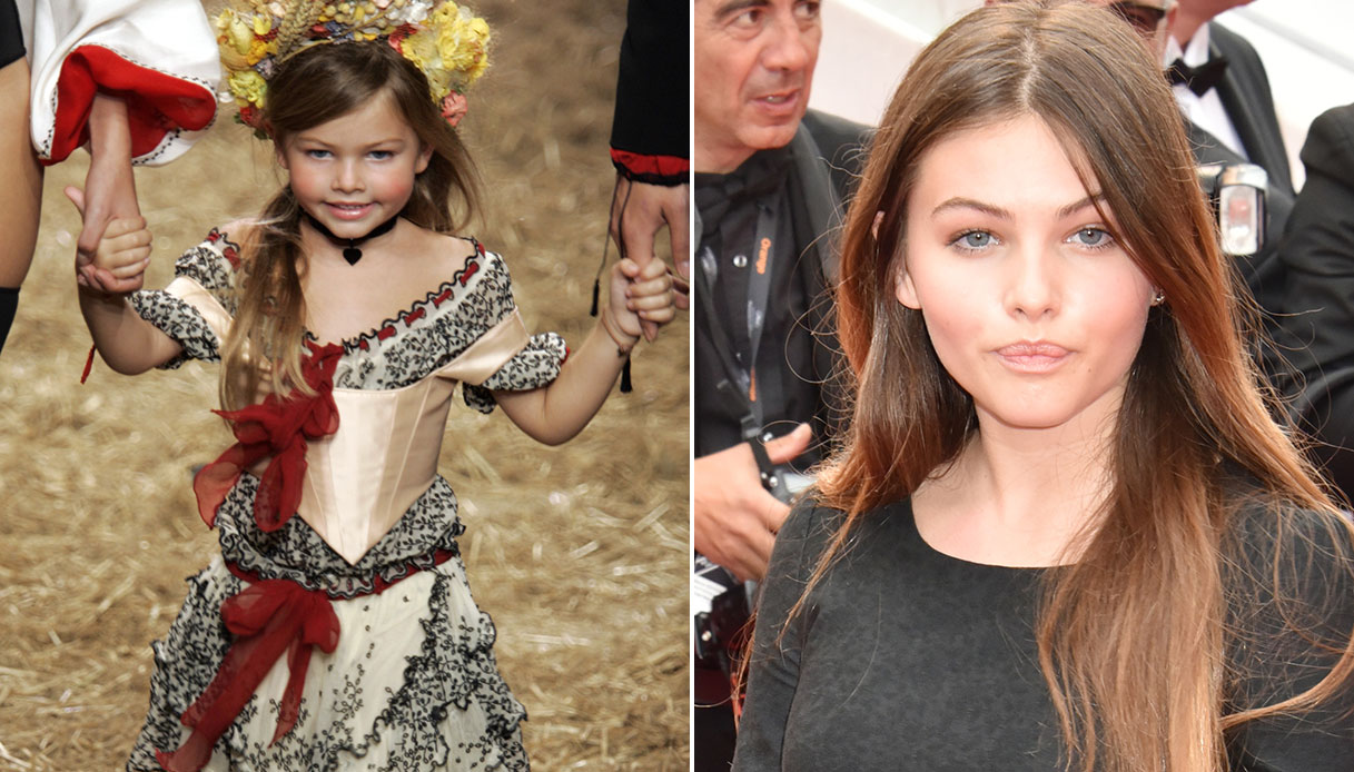 Thylane Blondeau, ieri all'esordio e oggi alla Paris Fashion Week di settembre 2005