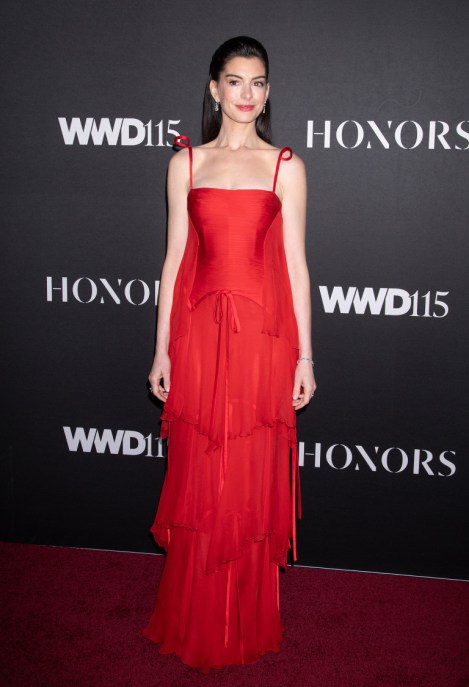 Anne Hathaway in Valentino