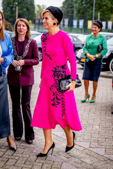 Maxima d'Olanda in Oscar de la Renta