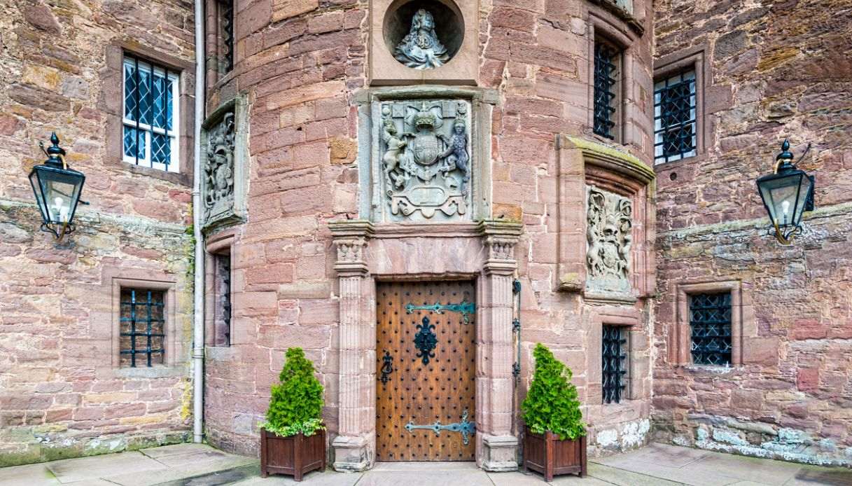L'ingresso di Glamis Castle