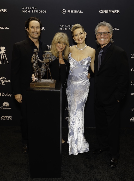 Kate Hudson, Goldie Hawn e Kurt Russell