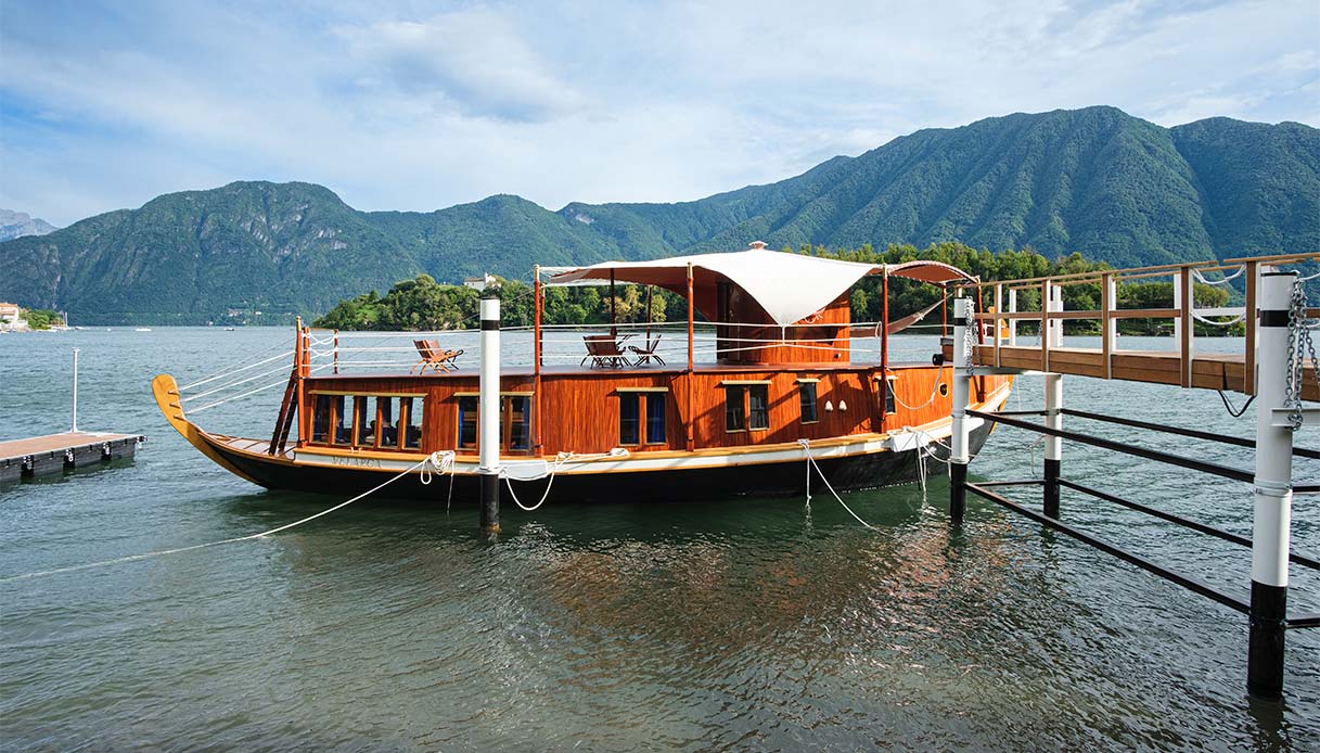 Casa-barca La Velarca sul Lago di Como, progetto dei BBPR restaurato dal FAI