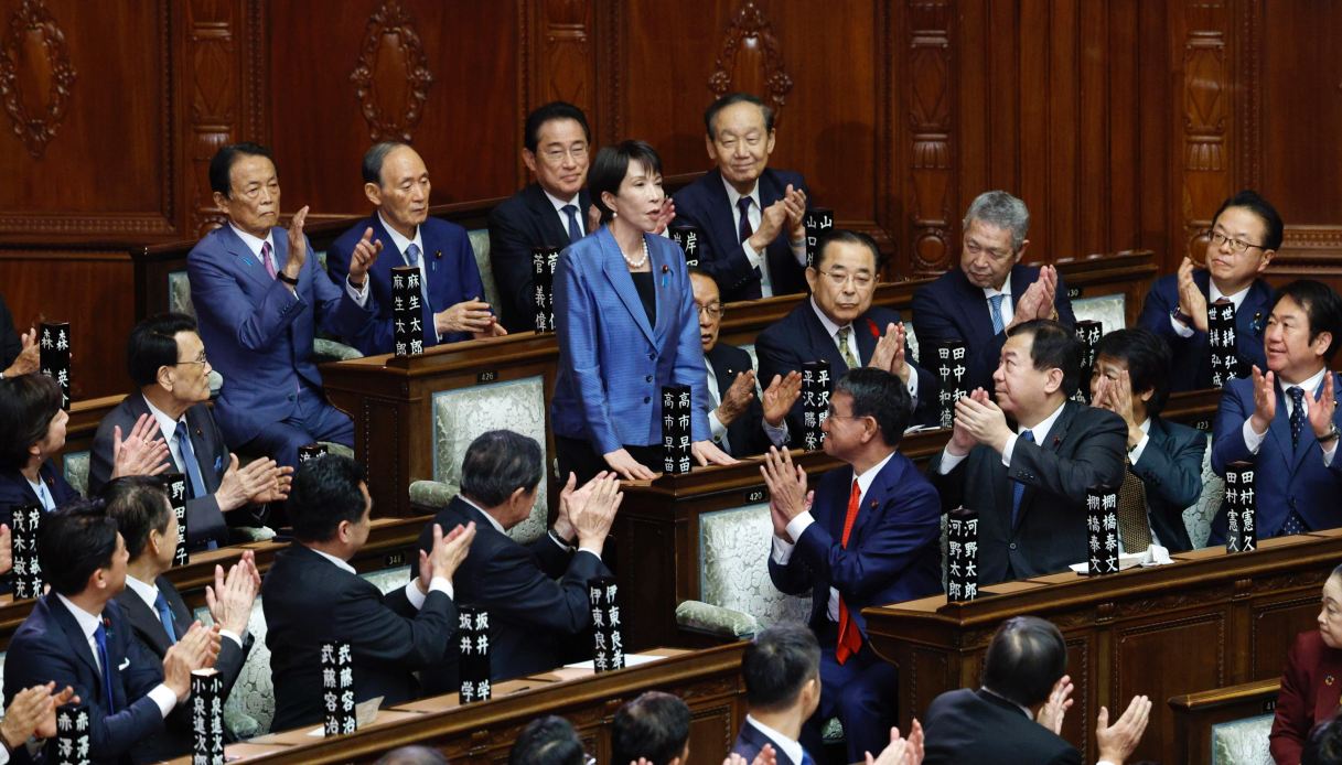 Sanae Takaichi eletta Premier giapponese nell'ottobre 2025