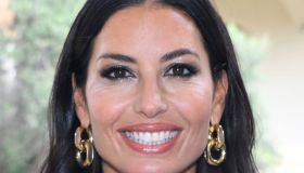 Elisabetta Gregoraci, il coordinato fantasia stile pigiama a Marrakech