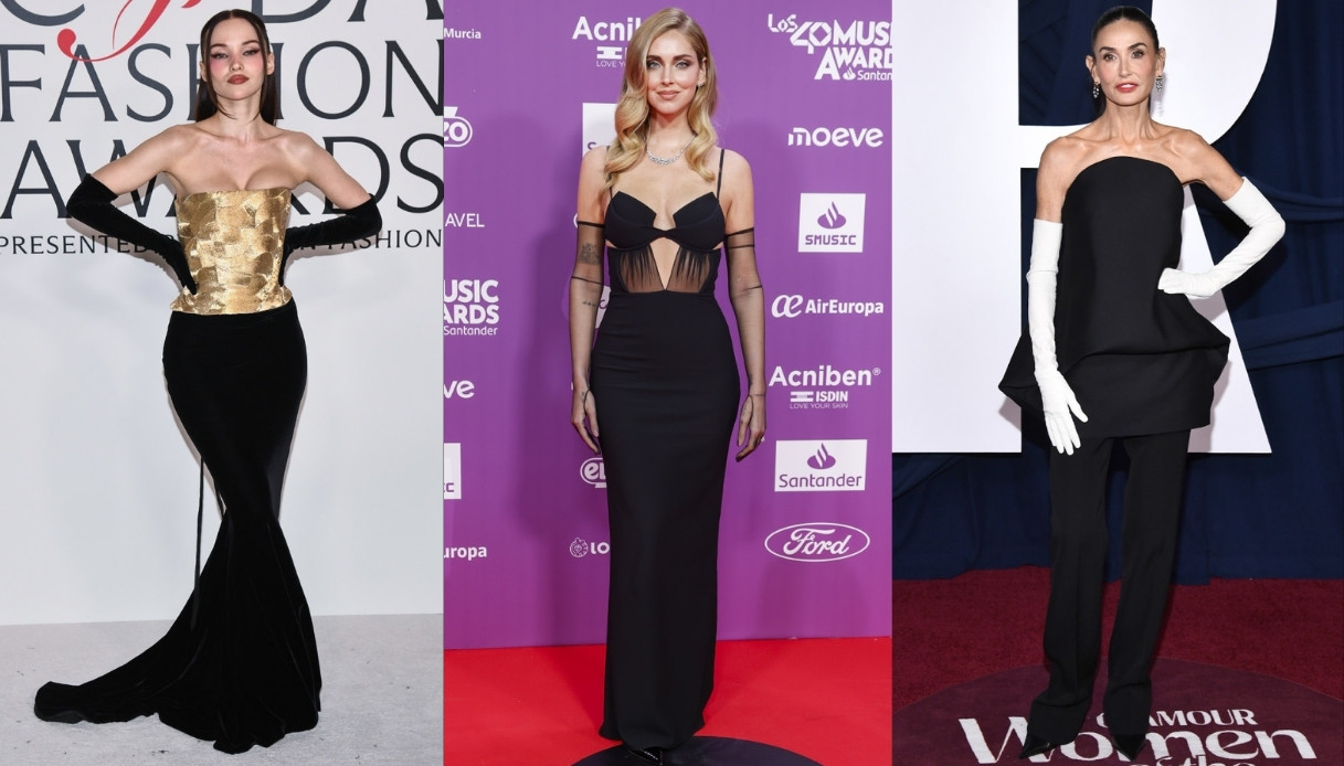 Sul grande ritorno dei guanti da opera: come li abbinano le star, da Dove Cameron a Chiara Ferragni