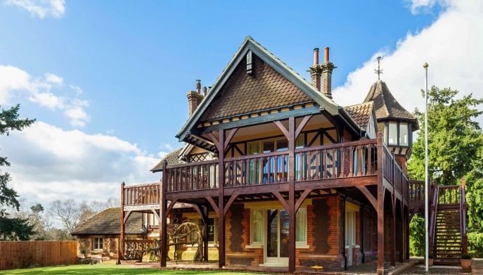 tenuta di Sandringham: The Folly, residenza di Andrea