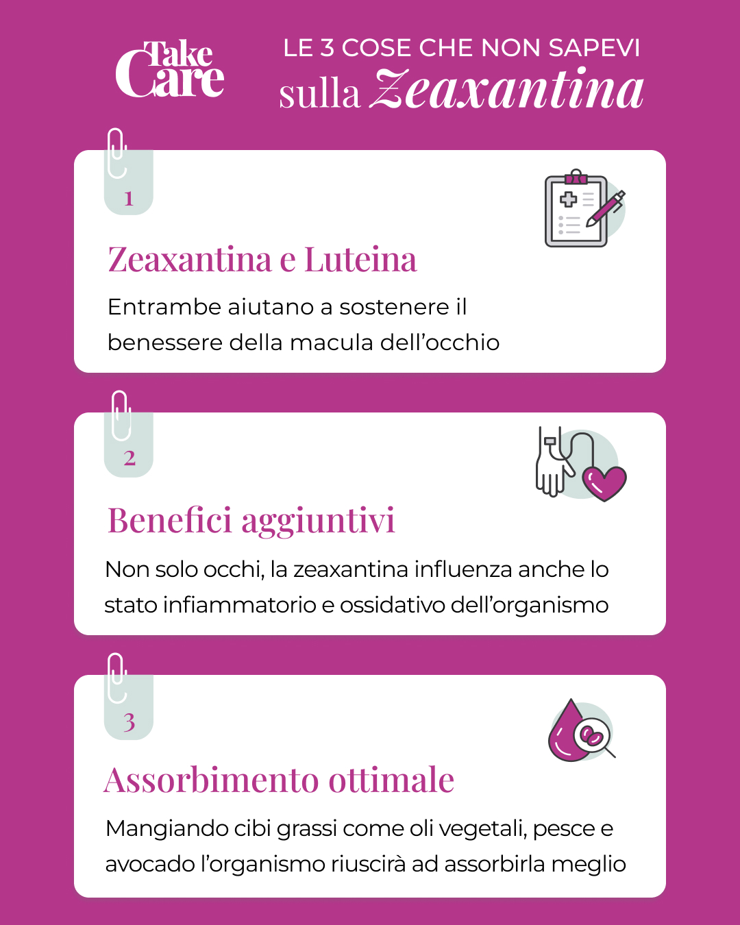 3 cose che non sai sulla Zeaxantina
