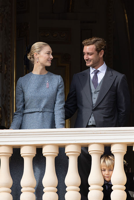 Beatrice Borromeo Pierre Casiraghi Festa nazionale Monaco 2025