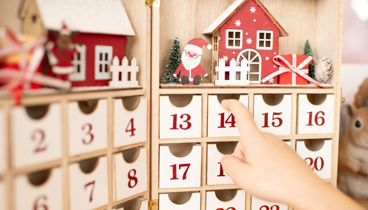 Calendario Avvento fai da te per bambini