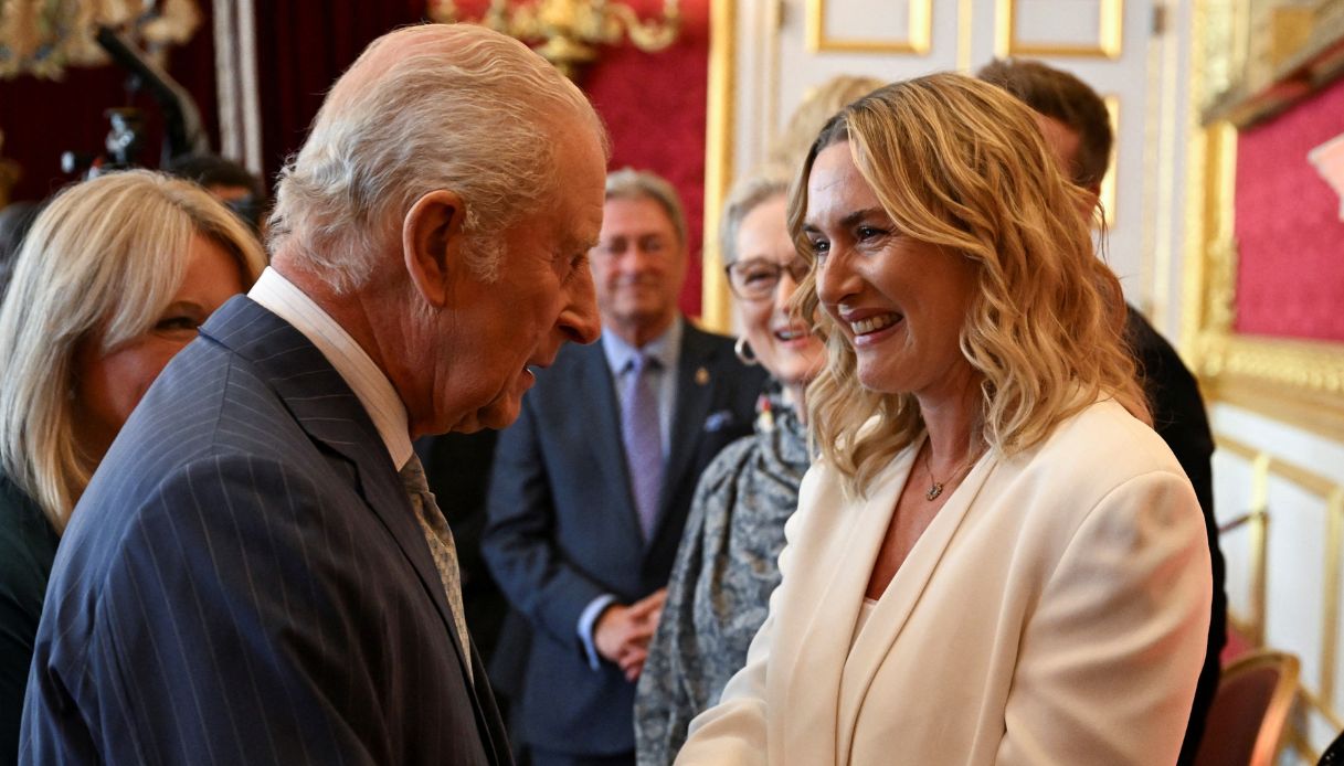 Re Carlo, il segreto dietro l’incontro con Kate Winslet
