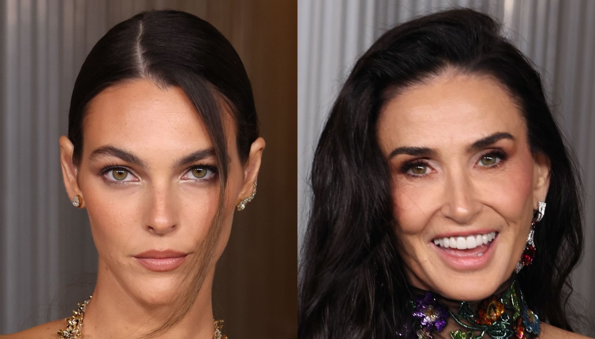 Vittoria Ceretti décolleté senza fine, Demi Moore in trasparenze: i look più belli al LACMA Gala 2025