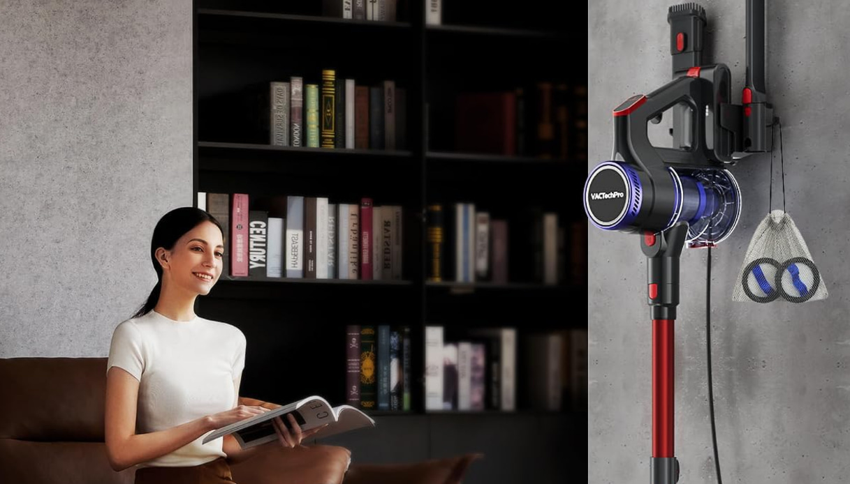 Minico storico per la scopa elettrica senza fili dupe di Dyson. È l’affare del mese