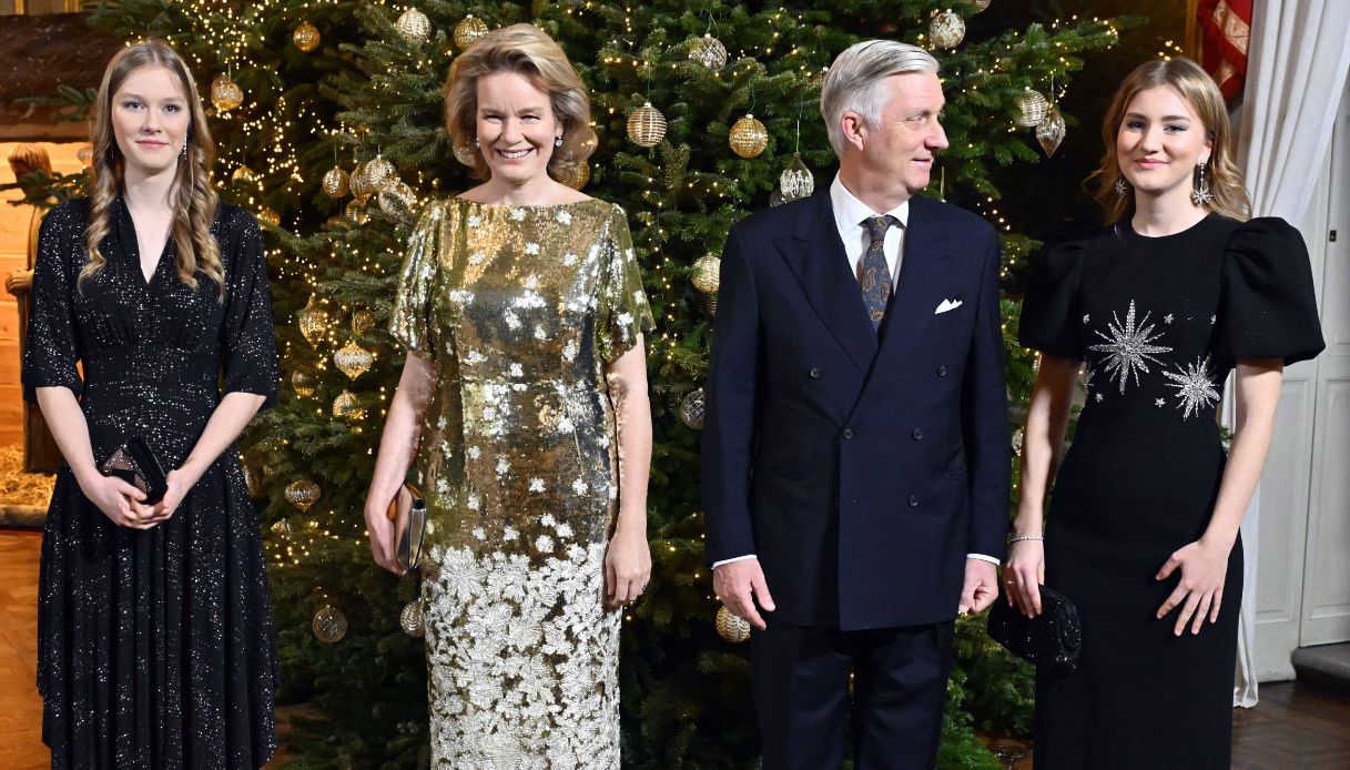 La famiglia reale belga a Natale 2025