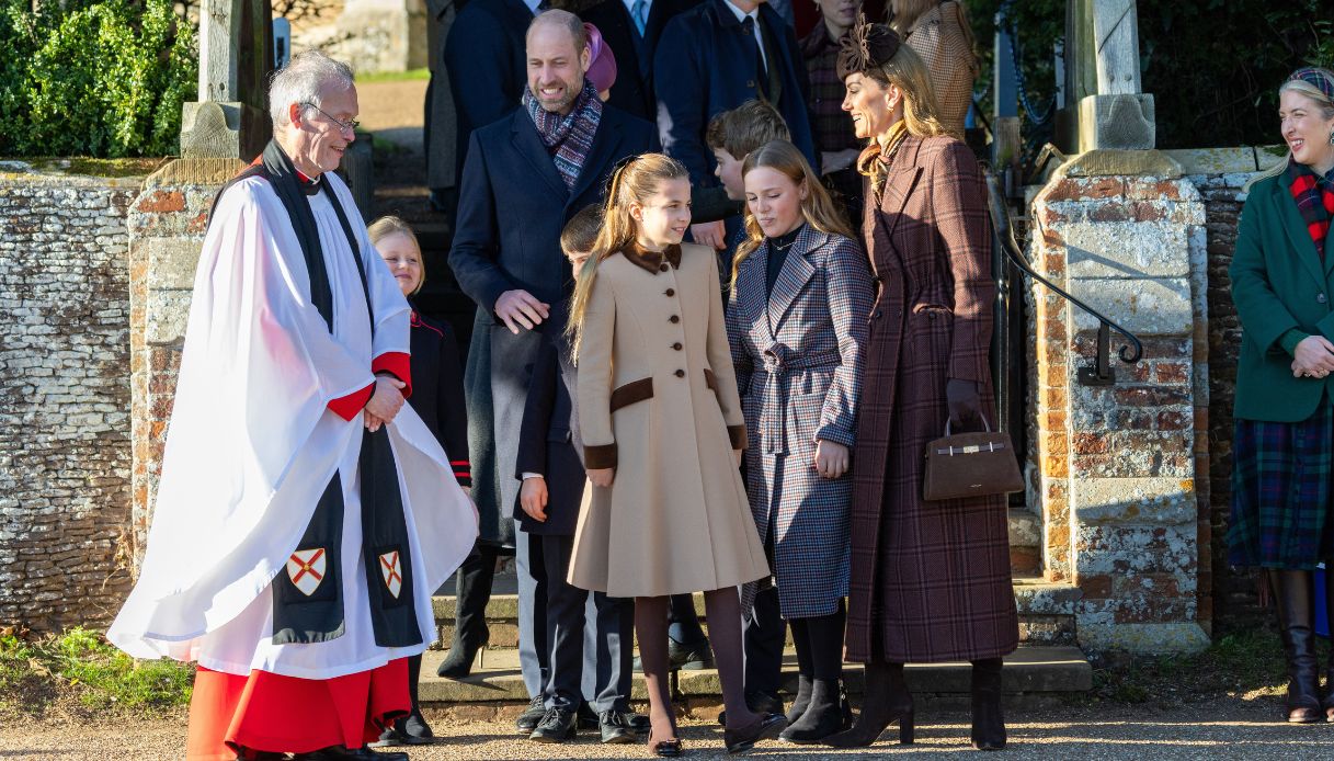 Kate Middleton e Charlotte a Sandringham