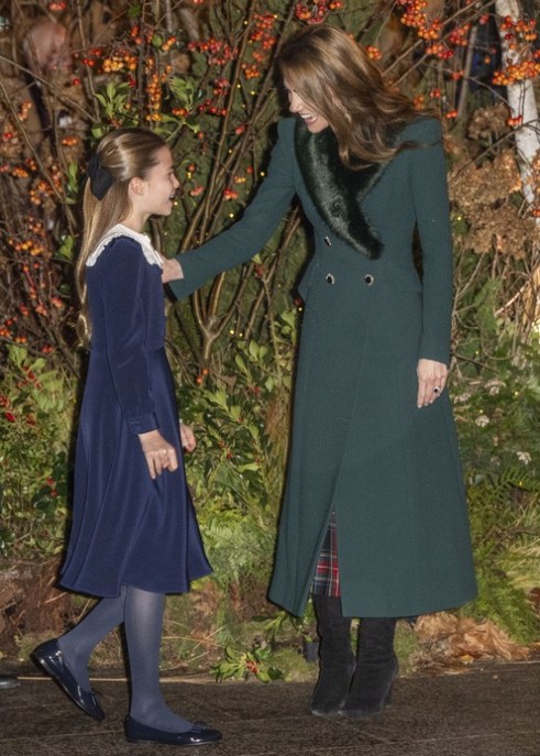 Principessa Kate e la piccola Charlotte