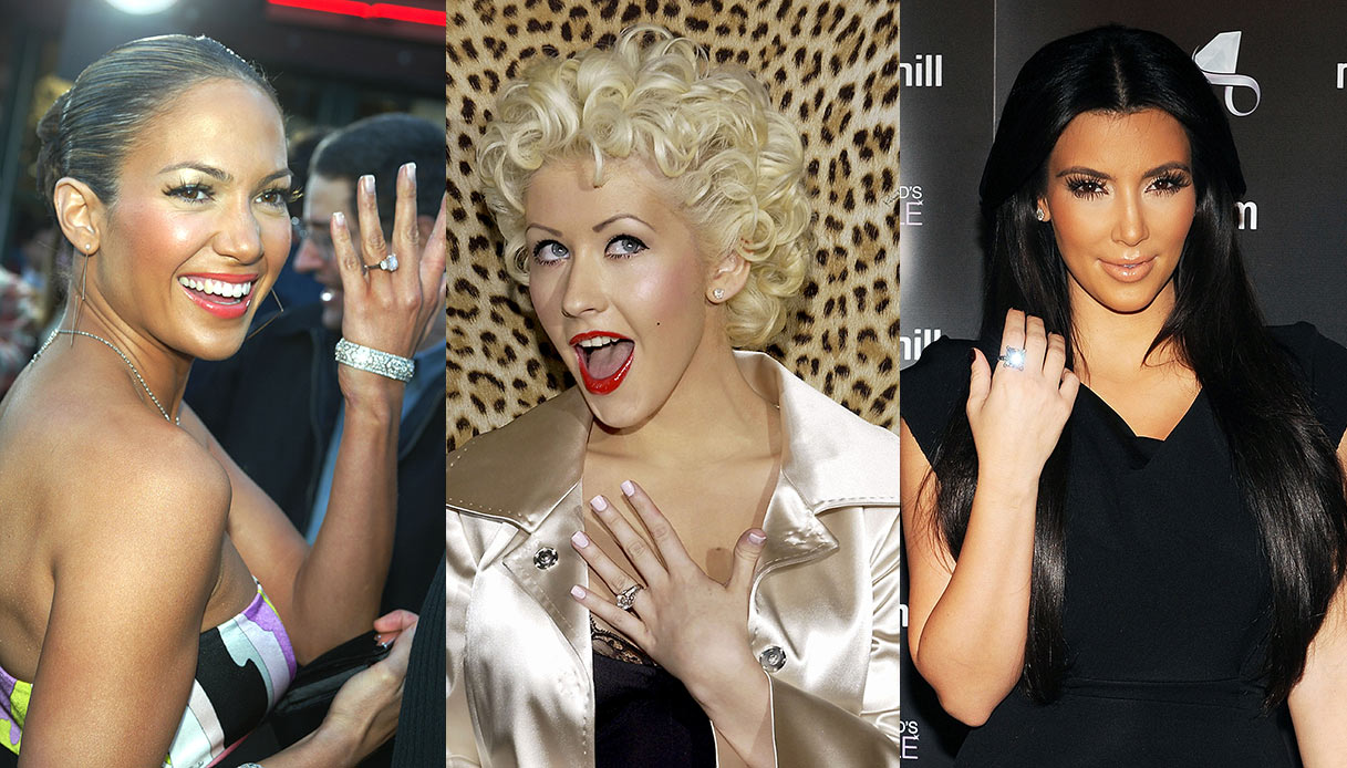 Gli anelli di fidanzamento vip più belli e costosi di sempre