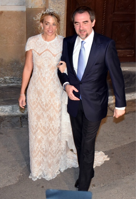 Il matrimonio di Nikolaos Di Grecia con Chrysi Vardinogianni
