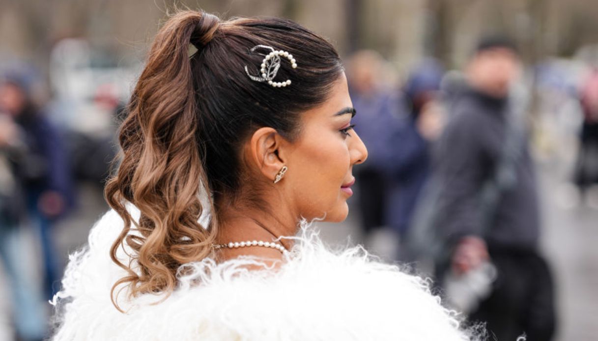 Mollette con perline per capelli