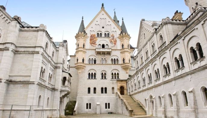 Neuschwanstein castello ingresso