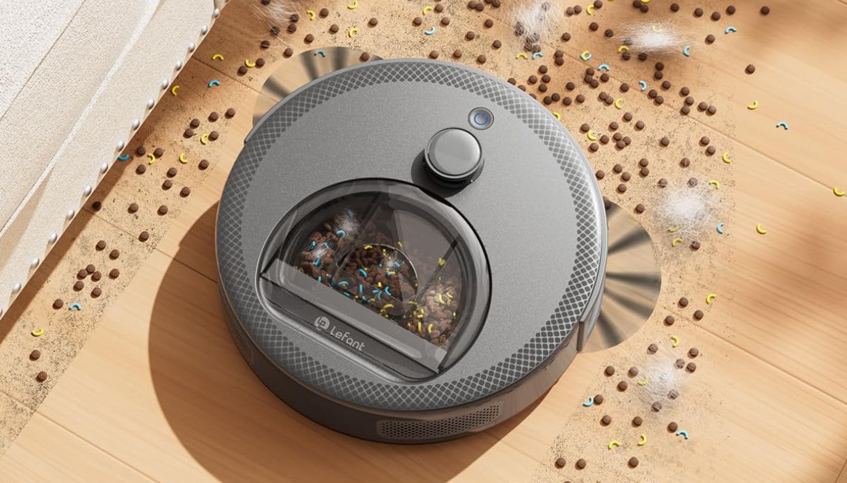 Abbiamo trovato l'affare di fine anno: 72% di sconto sul robot smart che aspira e lava