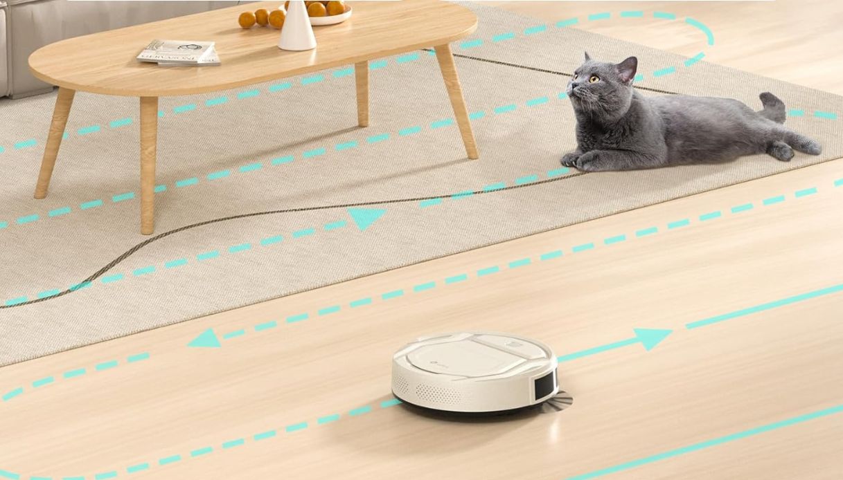 Questo è il robot aspirapolvere smart perfetto per chi ha gli animali domestici. È il mai più senza della casa