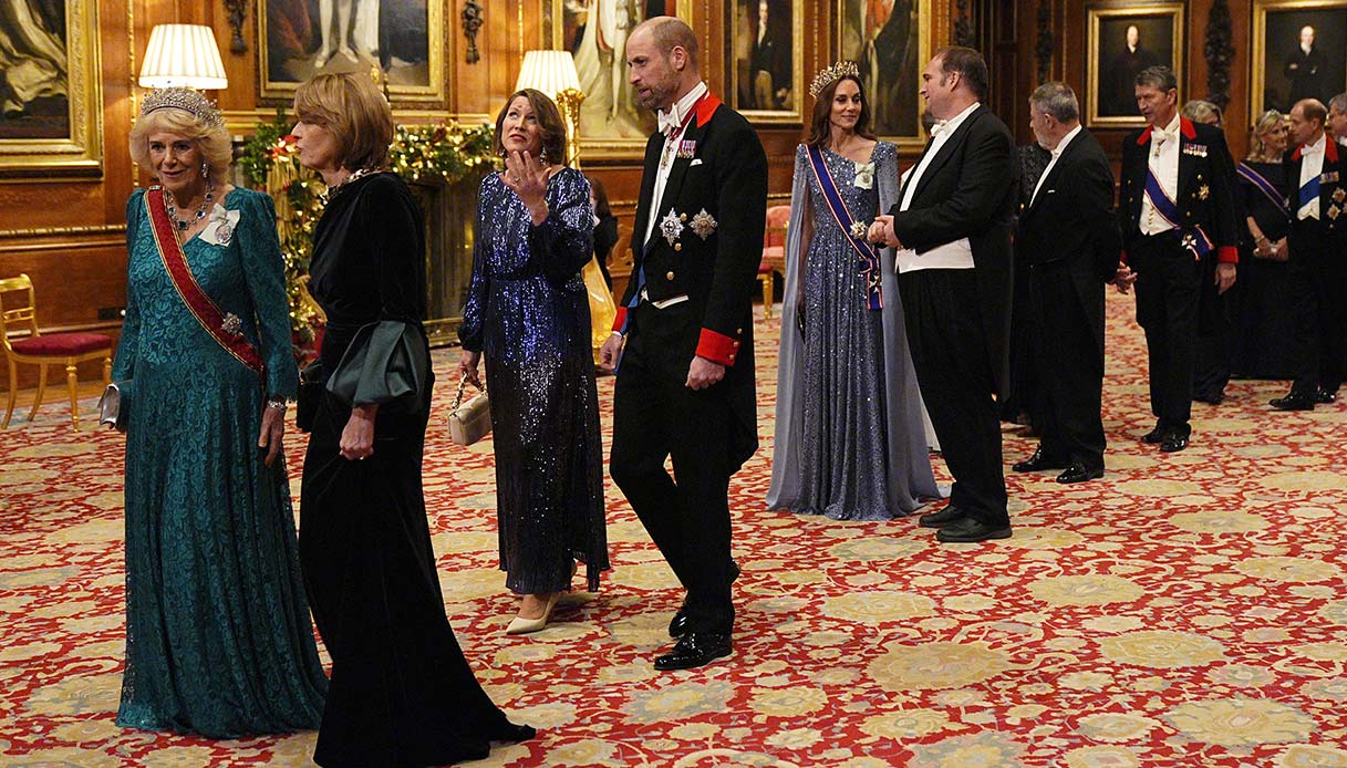 Regina Camilla banchetto di Stato presidente tedesco