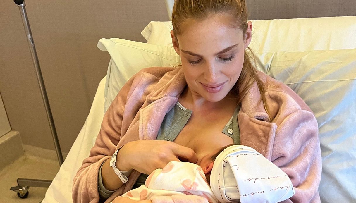 irene cioni mamma per la seconda volta le prime tenere foto assieme a gloria