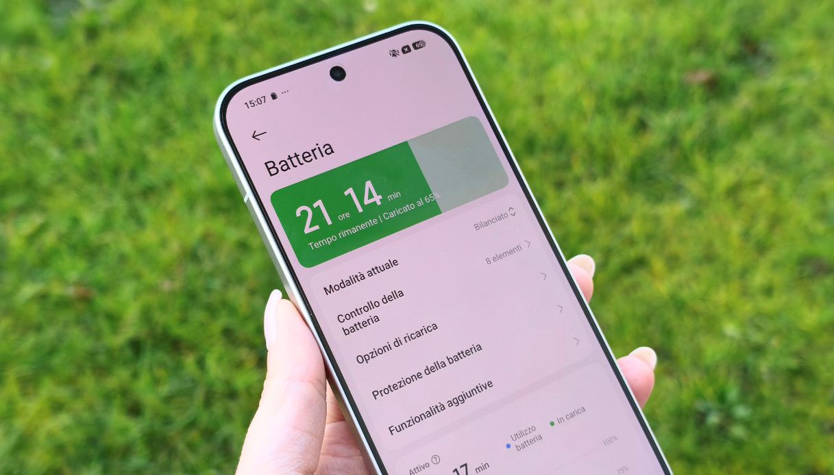 Autonomia: due giorni senza caricatore