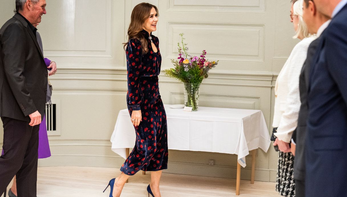 L'abito di velluto di Mary di Danimarca