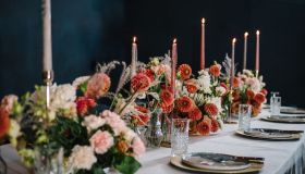 Centrotavola con candele, idee e consigli