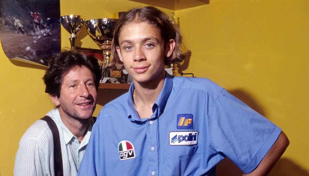 Graziano Rossi e Valentino Rossi