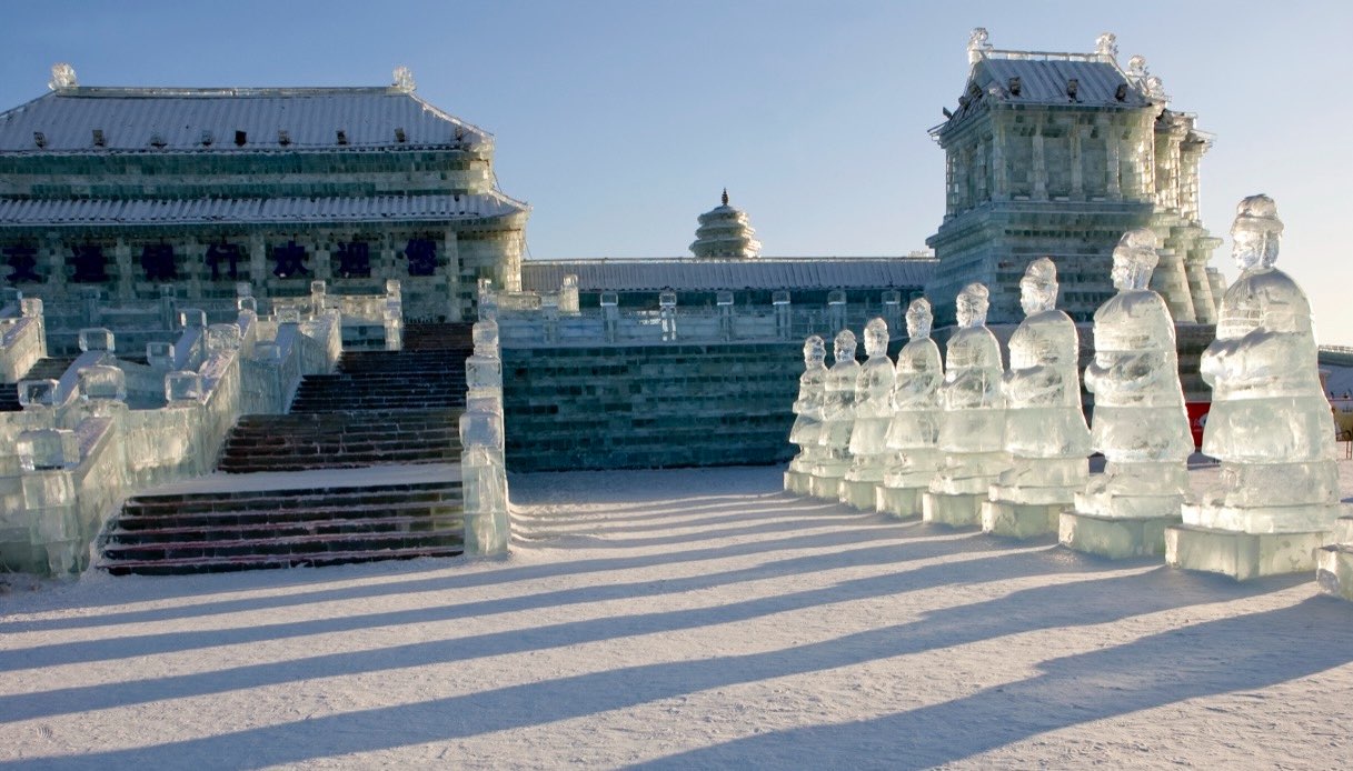 Harbin sculture ghiaccio