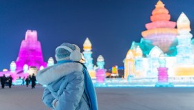 La città di ghiaccio in Cina, le meravigliose costruzioni di Harbin